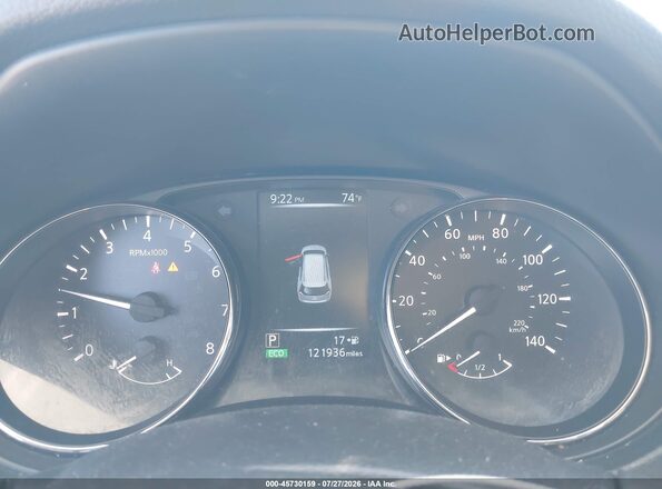 JN8AT2MT1HW138218 2017 NISSAN ROGUE Gray Հետևի նստատեղերի տեսք