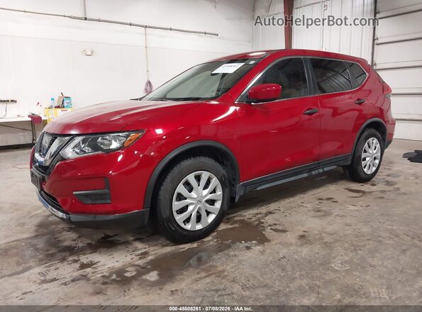 JN8AT2MT1HW399641 2017 NISSAN ROGUE Red Przód lewy