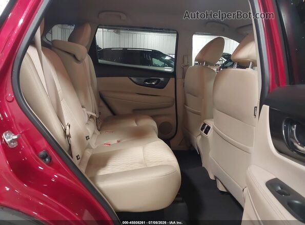 JN8AT2MT1HW399641 2017 NISSAN ROGUE Red Widok naklejki z numerem VIN