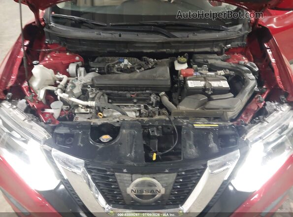 JN8AT2MT1HW399641 2017 NISSAN ROGUE Red Widok z tyłu