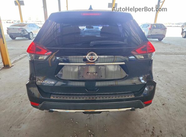 JN8AT2MT1HW403607 2017 NISSAN ROGUE Черный Вид сзади
