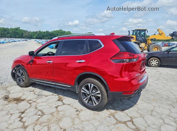 JN8AT2MT1HW404143 2017 NISSAN ROGUE Красный Задняя левая четверть
