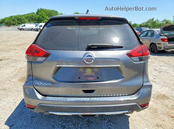 JN8AT2MT1JW462274 2018 NISSAN ROGUE Gray Rear view