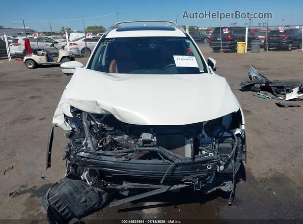 JN8AT2MT1JW489720 2018 NISSAN ROGUE White Vista del cuadro de instrumentos