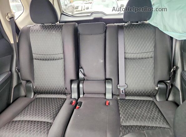 JN8AT2MT1KW262951 2019 NISSAN ROGUE Black Հետևի նստատեղերի տեսք