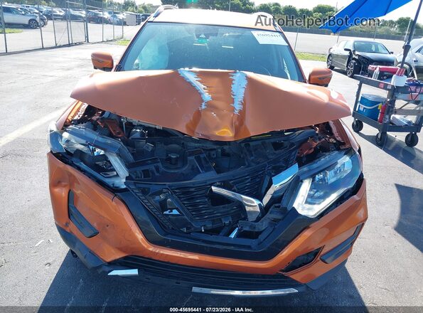 JN8AT2MT1KW500264 2019 NISSAN ROGUE Orange Widok zestawu wskaźników