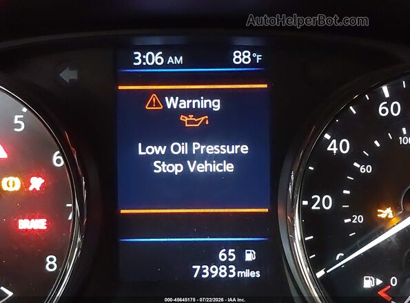 JN8AT2MT1LW007993 2020 NISSAN ROGUE Orange 360 interior view