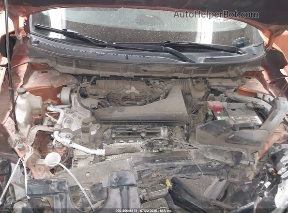 JN8AT2MT1LW007993 2020 NISSAN ROGUE Orange Rear view