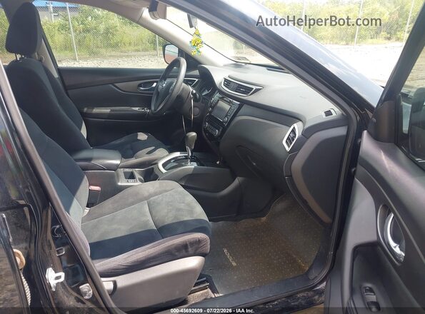 JN8AT2MT2GW011931 2016 NISSAN ROGUE Black Սալոնի դիմացի տեսք
