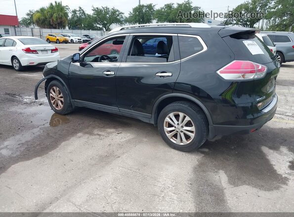 JN8AT2MT2GW019981 2016 NISSAN ROGUE Black Tył lewy