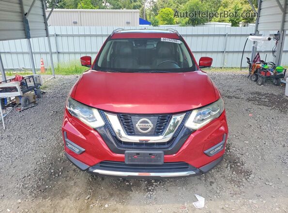 JN8AT2MT2HW380421 2017 NISSAN ROGUE Red წინა ხედი