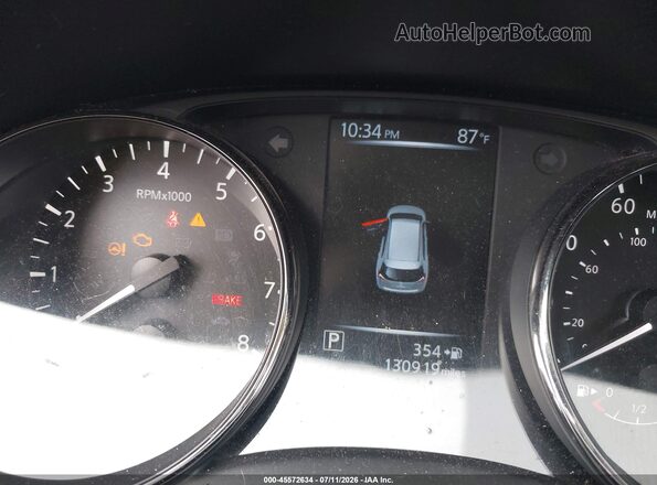 JN8AT2MT2HW385442 2017 NISSAN ROGUE Black Հետևի նստատեղերի տեսք