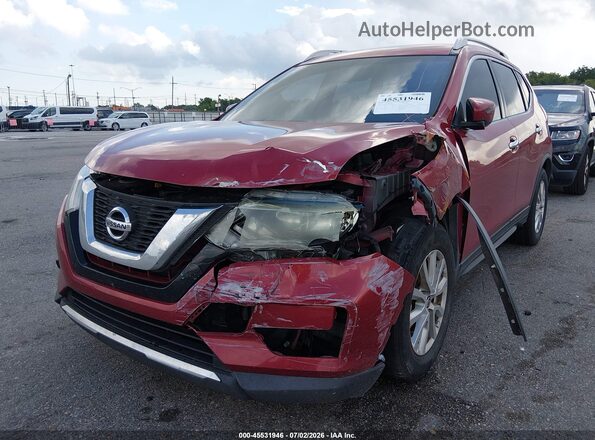 JN8AT2MT2HW392889 2017 NISSAN ROGUE Red Передня ліва чверть