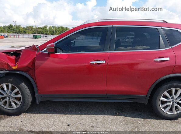 JN8AT2MT2HW392889 2017 NISSAN ROGUE Red Панорамний вид салону 360°