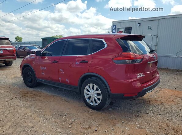 JN8AT2MT2HW395792 2017 NISSAN ROGUE Red Rear left