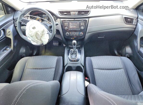 JN8AT2MT2HW406824 2017 NISSAN ROGUE Gray Вид панелі приладів