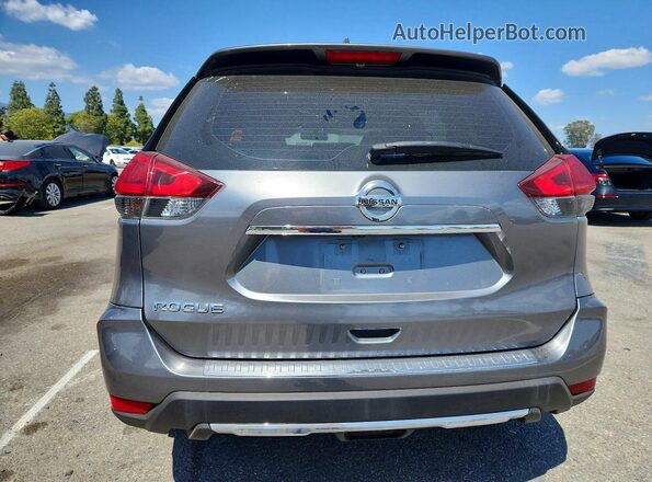JN8AT2MT2HW406824 2017 NISSAN ROGUE Gray Вид ззаду