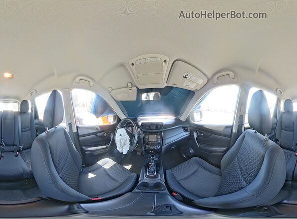 JN8AT2MT2HW406824 2017 NISSAN ROGUE Gray Вид наклейки з VIN-кодом