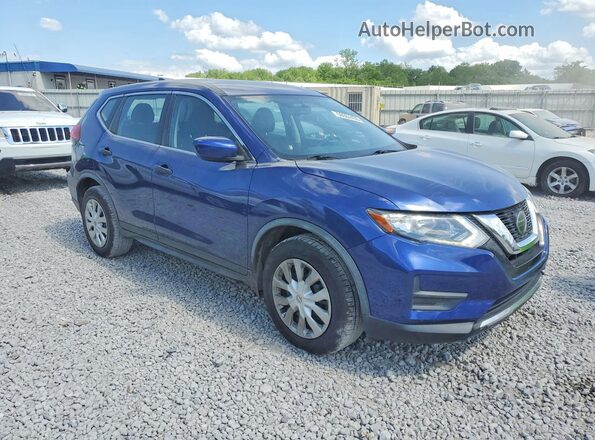 JN8AT2MT2JW461456 2018 NISSAN ROGUE Blue Przód prawy