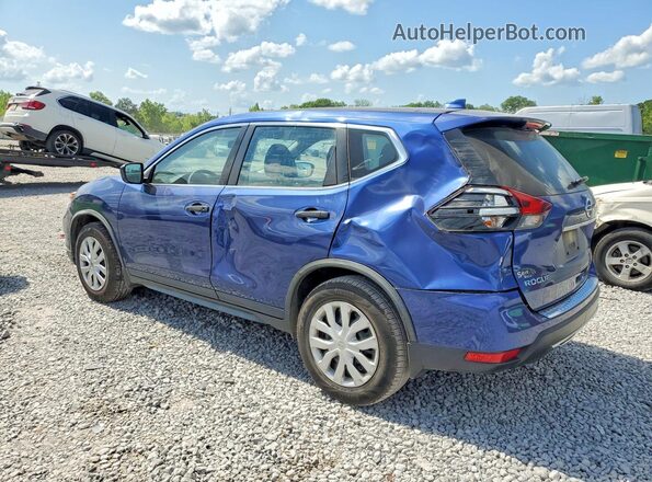 JN8AT2MT2JW461456 2018 NISSAN ROGUE Blue Tył lewy