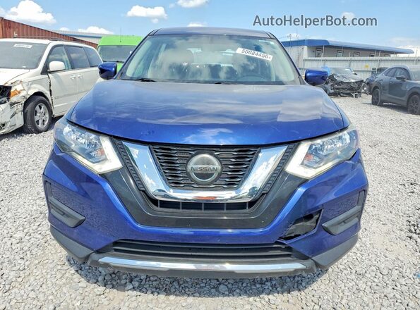 JN8AT2MT2JW461456 2018 NISSAN ROGUE Blue Widok z przodu