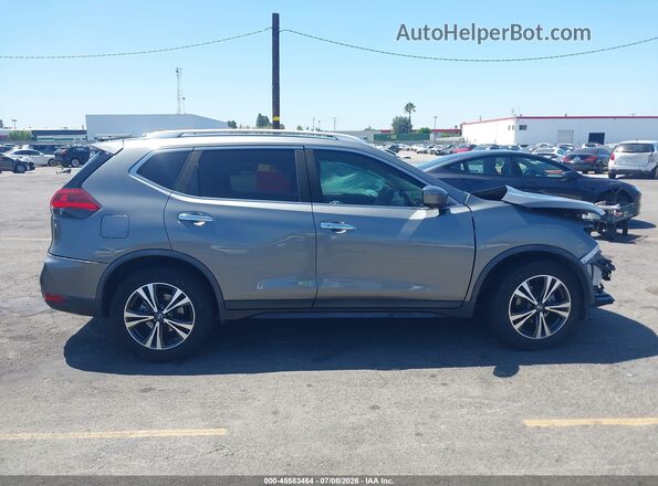 JN8AT2MT2KW253840 2019 NISSAN ROGUE Gray Widok zestawu wskaźników