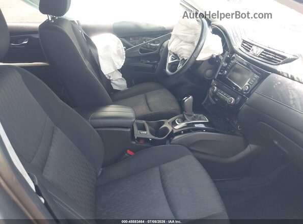 JN8AT2MT2KW253840 2019 NISSAN ROGUE Gray Widok wnętrza z przodu