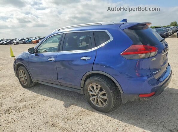 JN8AT2MT2KW261856 2019 NISSAN ROGUE Blue Задня ліва чверть