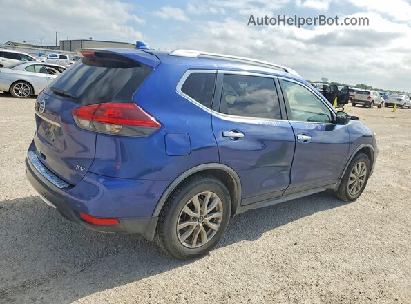 JN8AT2MT2KW261856 2019 NISSAN ROGUE Blue Задня права чверть
