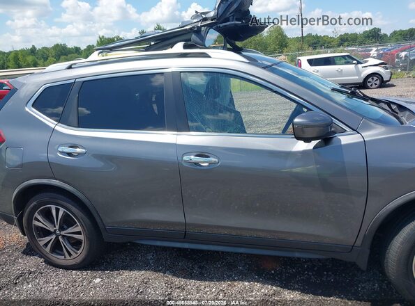 JN8AT2MT2KW262067 2019 NISSAN ROGUE Gray უკანა სალონის ხედი