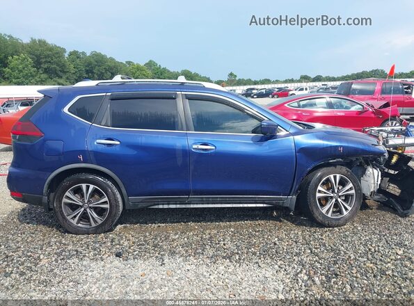 JN8AT2MT2KW264630 2019 NISSAN ROGUE Blue Սալոնի հետևի տեսք