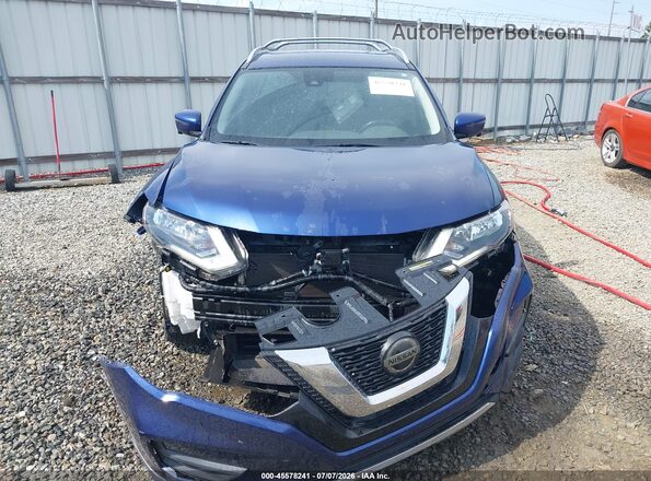 JN8AT2MT2KW264630 2019 NISSAN ROGUE Blue Սարքավորումների վահանակի տեսք