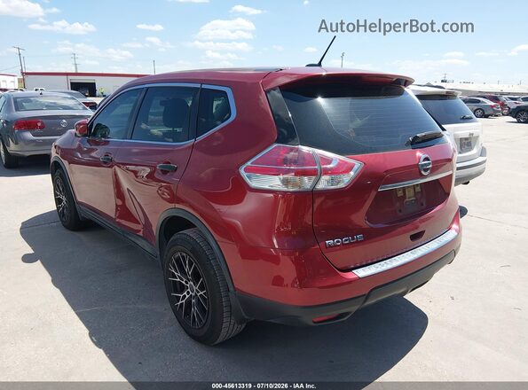 JN8AT2MT3GW010769 2016 NISSAN ROGUE Red Հետևի ձախ