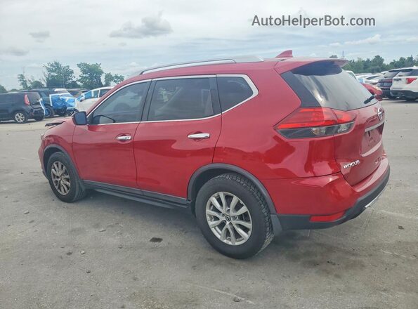 JN8AT2MT3HW383182 2017 NISSAN ROGUE Red Հետևի ձախ
