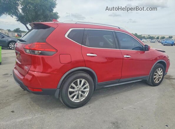 JN8AT2MT3HW383182 2017 NISSAN ROGUE Red Հետևի աջ