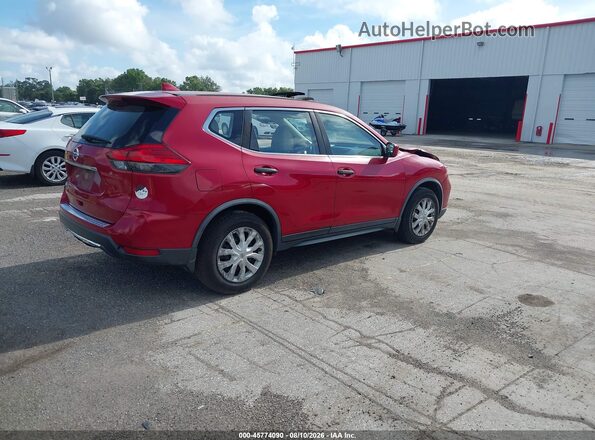 JN8AT2MT3HW387779 2017 NISSAN ROGUE Red Задня права чверть