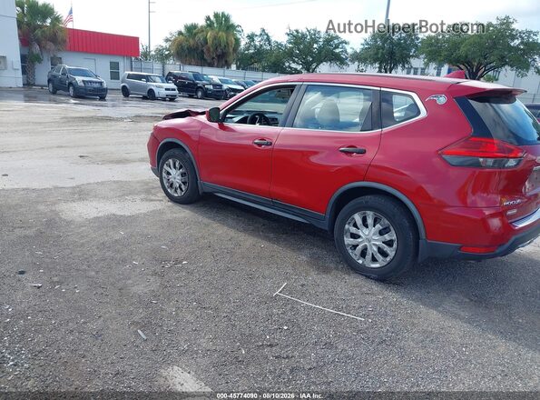 JN8AT2MT3HW387779 2017 NISSAN ROGUE Red Задня ліва чверть