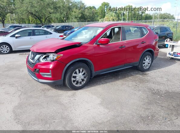 JN8AT2MT3HW387779 2017 NISSAN ROGUE Red Передня ліва чверть