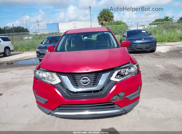 JN8AT2MT3HW387779 2017 NISSAN ROGUE Red Вид спереду