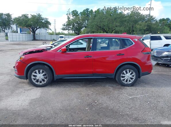 JN8AT2MT3HW387779 2017 NISSAN ROGUE Red Панорамний вид салону 360°