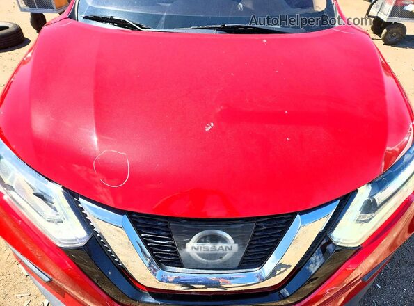 JN8AT2MT3HW395669 2017 NISSAN ROGUE Red Engine compartment view