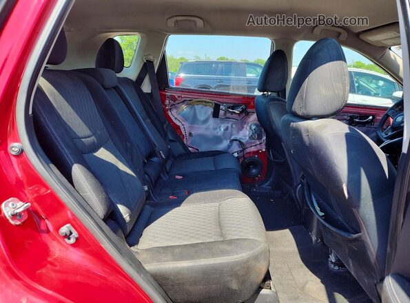 JN8AT2MT3HW395669 2017 NISSAN ROGUE Red Rear interior view