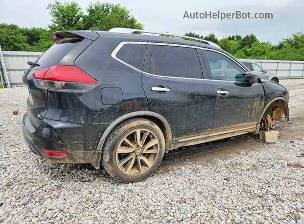 JN8AT2MT3HW399155 2017 NISSAN ROGUE Black Հետևի աջ
