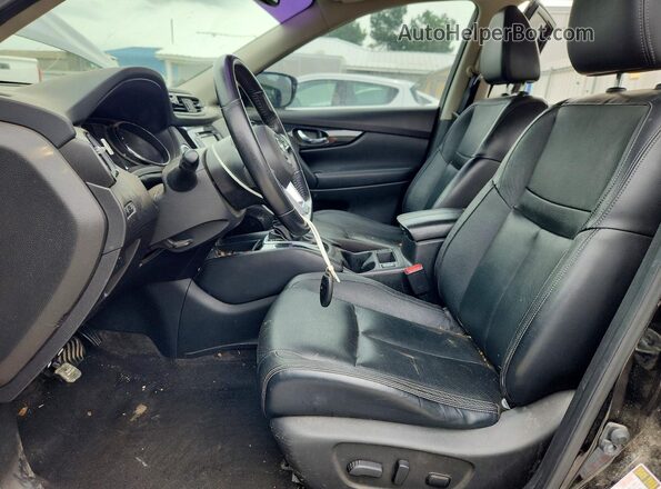 JN8AT2MT3HW399155 2017 NISSAN ROGUE Black Սալոնի դիմացի տեսք