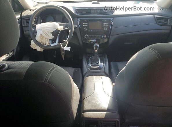 JN8AT2MT3HW402409 2017 NISSAN ROGUE Black Widok deski rozdzielczej