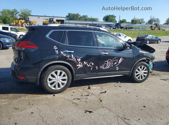 JN8AT2MT3HW402409 2017 NISSAN ROGUE Black Tył prawy