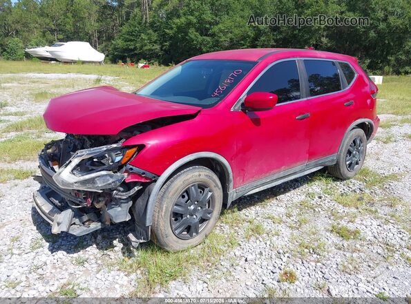 JN8AT2MT3HW405486 2017 NISSAN ROGUE Red Przód lewy