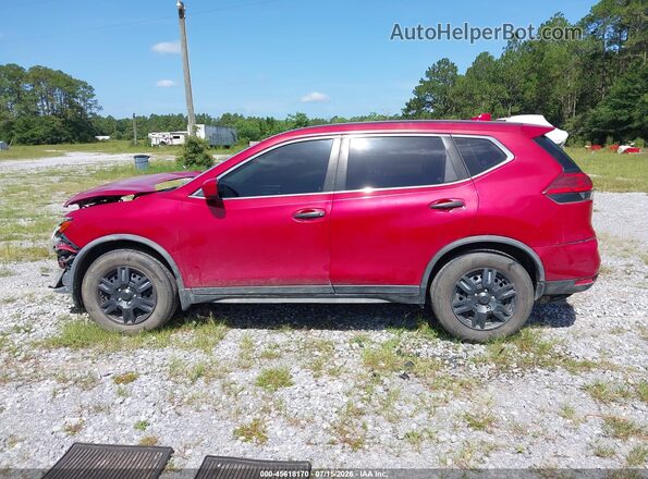 JN8AT2MT3HW405486 2017 NISSAN ROGUE Red Widok wnętrza 360 stopni