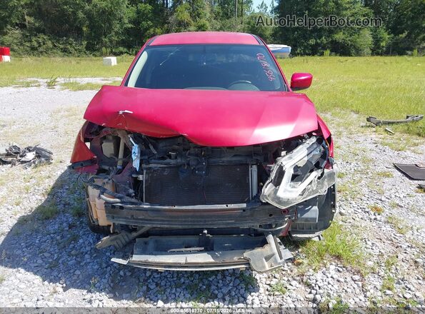 JN8AT2MT3HW405486 2017 NISSAN ROGUE Red Widok zestawu wskaźników