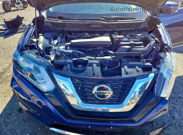 JN8AT2MT3JW462065 2018 NISSAN ROGUE Blue Widok komory silnika